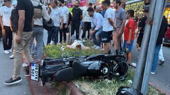Zonguldak'ta otomobil ile motosiklet çarpıştı