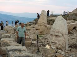 Nemrut Dağı'nda gün batımı yoğunluğu