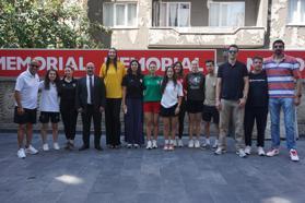 Melikgazi Kayseri Basketbol teknik heyet ve sporcuları sağlık kontrolünden geçti