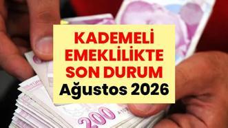 KADEMELİ EMEKLİLİKTE SON DURUM | Kademeli (Erken) Emeklilik çalışmalarında yeni bir gelişme var mı? Kademeli emeklilik çıkacak mı?