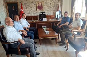 Beypazarı Belediye Başkanı Kasap'tan İlçe Emniyet Müdürü Tufan'a ziyaret