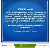 Bursa'da düğün yemeği ardından 100’den fazla kişi hastaneye kaldırıldı (2)