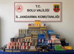 Binlerce paket kaçak sigara ele geçirildi