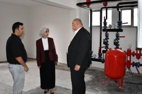 Kaymakam Güneş, devlet yatırımlarını inceledi