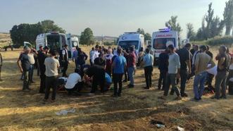 Devrilen otomobildeki 4’ü çocuk, 9 kişi yaralandı