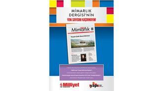 Milliyet Mimarlık Dergisi’nin 68. sayısı bu pazar bayilerde