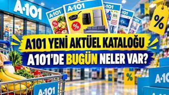 A101 8 EKİM 2026 AKTÜEL KATALOĞU | A101'de bugün neler var? Aldın Aldın ürünleri ve fiyatları