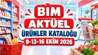BİM AKTÜEL ÜRÜNLER KATALOĞU 9-13-16 EKİM 2026 | Koşu bandı, 3D yazıcı, trambolin... BİM'de bu hafta yok yok!