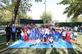 İnegöl Belediyesi’nden çocuklara spor şöleni