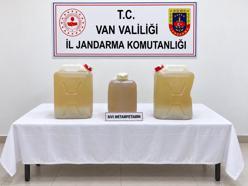 Van'da 34 kilo sıvı metamfetamin ele geçirildi; 1 tutuklama