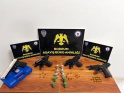 Bodrum'da asayiş operasyonu, 2 tutuklama