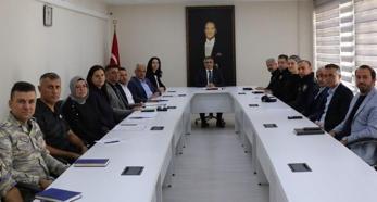 Merzifon’da Cumhuriyet Bayramı 103. yıl kutlamaları hazırlık toplantısı yapıldı