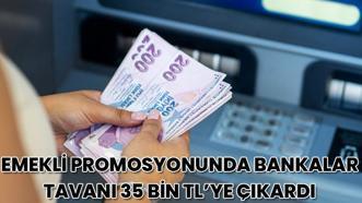 En yüksek emekli promosyonunda bankalar tavanı 35 Bin TL’ye çıkardı ING, Şekerbank, Akbank ve Yapı Kredi ekim kampanyaları İşte Ekim 2026 listesi