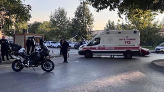 Motosikletli Yunus ekibi kaza yaptı 2 polis yaralı