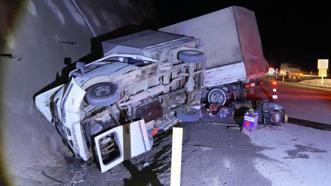 Kastamonu'da iki kamyonet çarpıştı kazada 9 kişi yaralandı