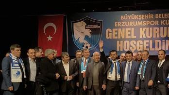 BB Erzurumspor'un yeni başkanı Üneş oldu