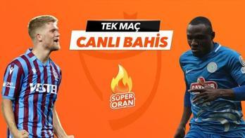 Trabzonspor - Rizespor maçı Tek Maç ve Canlı Bahis seçenekleriyle Misli.com’da