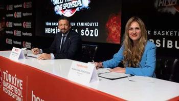 Türkiye Basketbol Federasyonu’ndan yeni sponsorluk anlaşması