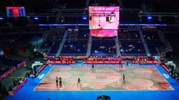 FIBA'dan bir ilk! Cam zeminli saha kullanıldı