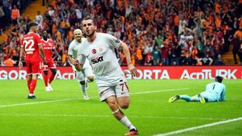 Galatasaray - Samsunspor  maçında gol yağmuru vardı