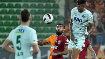 Alanyaspor - Galatasaray maçında gol yağmuru Aslan liderliği geri aldı