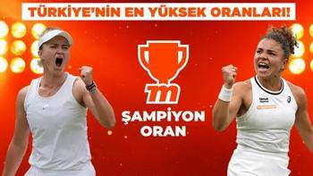 "Krejcikova-Paolini" Wimbledon Kadınlar final maçına Türkiye'nin "En Yüksek" iddaa oranları Misli'de!