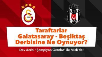 Taraftarlar Galatasaray – Beşiktaş derbisine Misli’de ne oynuyor VAR oyununa ilgi büyük, Osimhen Icardi ve Immobile ön planda…