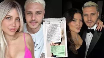 Wanda Nara olay yarattı! Icardi'nin yazdığı mesajları böyle ifşa etti: Sen benim zayıflığımsın