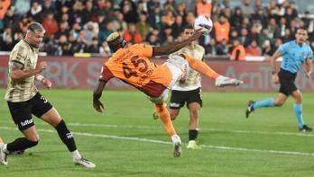 Bodrum FK Galatasaray maçında 3 puan tek golle geldi