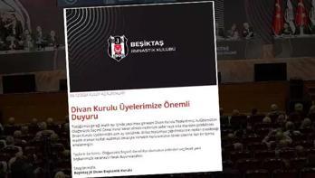 Beşiktaşta Divan Kurulu iptali üyelerin tepkisini çekti