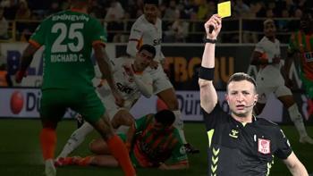 Alanyaspor - Galatasaray maçı sonrası eski hakem açıkladı: Kırmızı kart, penaltı düşünülemez
