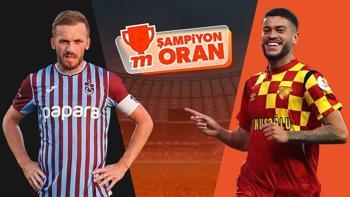 Trabzonspor Süper Lig'de Göztepe’yi konuk edecek! Kritik maçın heyecanı Şampiyon Oranlar ile Misli'de