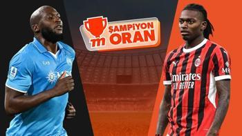 Napoli'nin Milan'ı konuk ettiği dev maçın heyecanı Şampiyon Oranlar ile Misli'de
