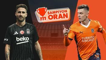 Beşiktaş, Başakşehir'i konuk ediyor! Maçın heyecanı Şampiyon Oranlar ile Misli'de