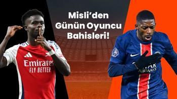 Saka Arsenal'i taşıyor, Dembele deplasmanları ayrı seviyor! İşte Misli’den günün oyuncu bahisleri