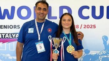 Denizlili Durdane Huy, dünya şampiyonu oldu