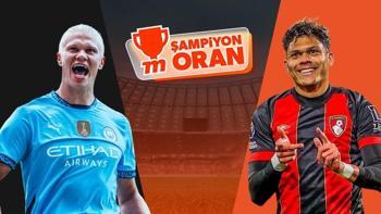 Premier Lig'de Manchester City'nin konuğu Bournemouth! Maçın heyecanı Şampiyon Oranlar ve Canlı Sohbet ile Misli'de