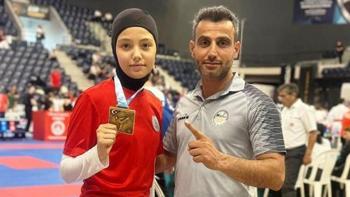 Kocaelili karateci Hümeyra şampiyon oldu