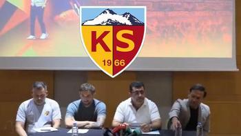 Kayserispor yeni teknik direktörüne kavuştu 1,5 yıllık resmi sözleşme imzaladı.