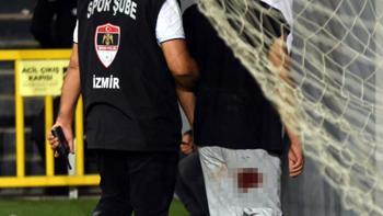 Altay ile Karşıyaka maçı sonrası rezaletin fotoğrafı ortaya çıktı