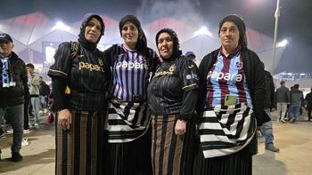 Trabzonsporlu kadınların zorlu maç günü mesaisi! Otlar biçildi, hayvanlar beslendi, yemek yapıldı: Sırada maç keyfi var