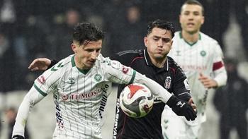 TÜMOSAN Konyaspor Dolmabahçe'de attı Beşiktaş yakaladı