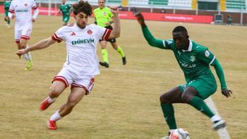 Iğdır FK kritik maçta Ümraniyespora takıldı: 1-1