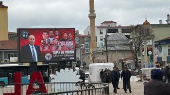 Çorum FK'ye Süper Lig yolunda Alaca'dan billboardlu destek