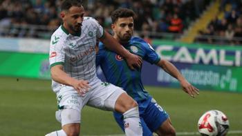 Çaykur Rizespor- Konyaspor maçında gol düellosu vardı