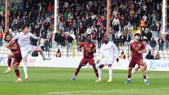 Bandırmaspor - Sivasspor maçında 3 puan tek golle geldi