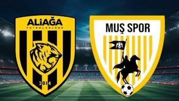 CANLI ANLATIM: Muşspor – Aliağa Futbol Kulübü maçının canlı anlatımı burada: Play-Off 1. Tur rövanş maçında büyük heyecan