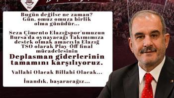 Başkan İdris Alan, Elazığspor’un kritik deplasman giderlerini karşıladı