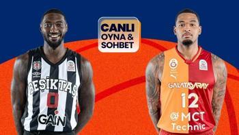 Beşiktaş, play-off çeyrek final serisinde Galatasaray'ı konuk edecek! Dev maçın heyecanı canlı sohbet ile Misli'de