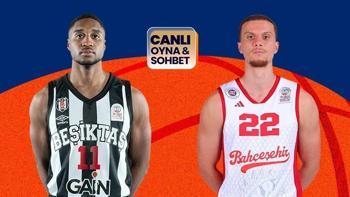 Basketbol Süper Liginde 2. finalist belli oluyor Beşiktaş-Bahçeşehir maçı canlı sohbet ile Mislide